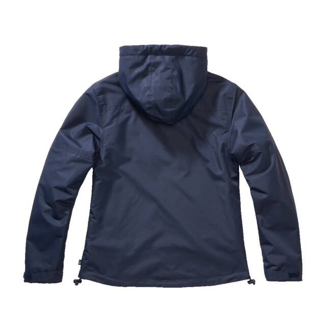 LADIES JACKET - FRONTZIP WINDBREAKER - NAVY - BRANDIT 