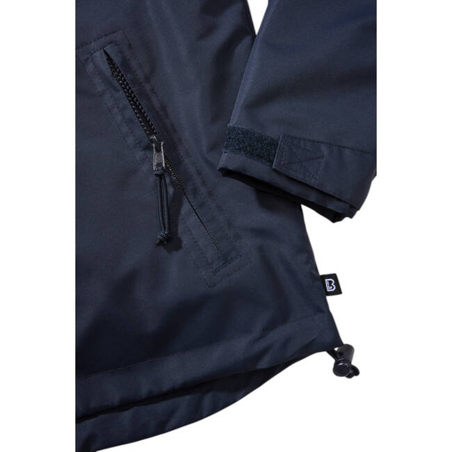 LADIES JACKET - FRONTZIP WINDBREAKER - NAVY - BRANDIT 