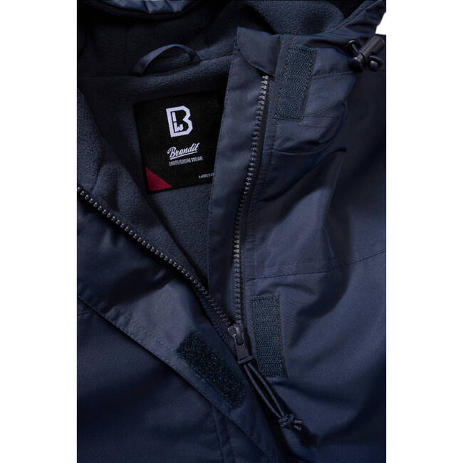 LADIES JACKET - FRONTZIP WINDBREAKER - NAVY - BRANDIT 