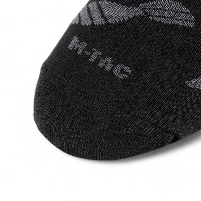 LIGHT SUMMER SOCKS - MORTAR BOMBS - M-TAC - BLACK