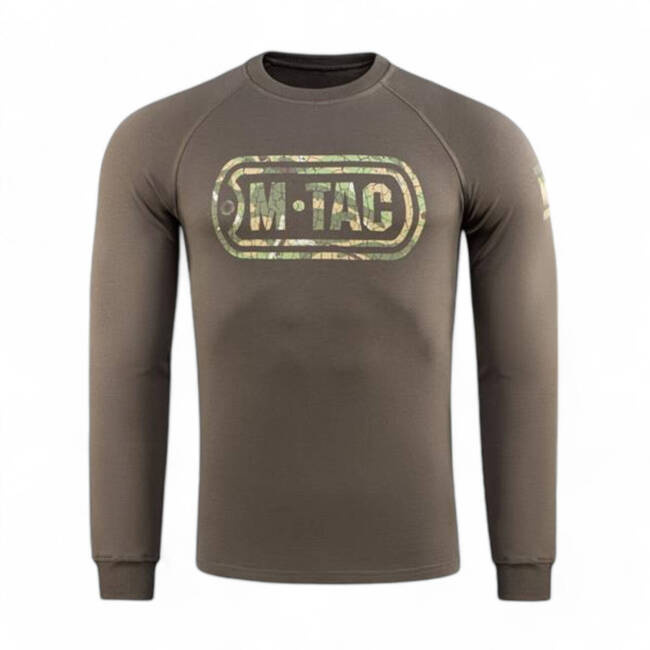 LOGO RAGLAN BLOUSE - DARK OLIVE - M-TAC