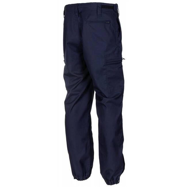 LONG BLUE TROUSERS - MILITARY SURPLUS FROM THE SWEDISH ARMY - USED