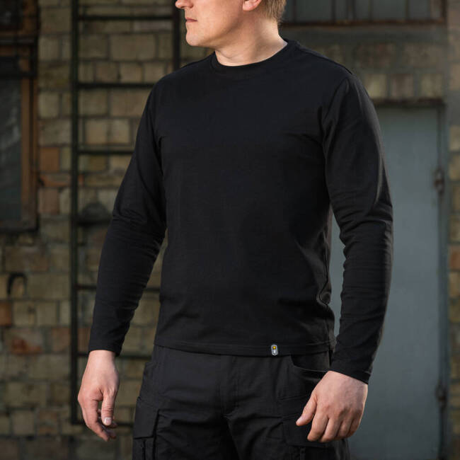 LONG SLEEVE T-SHIRT 93/7 SUMMER - BLACK - M-TAC