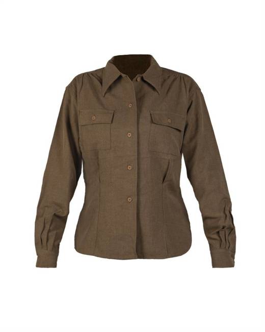 LONG-SLEEVED LADIES' SHIRT - US REPRO - Mil-Tec® - OD