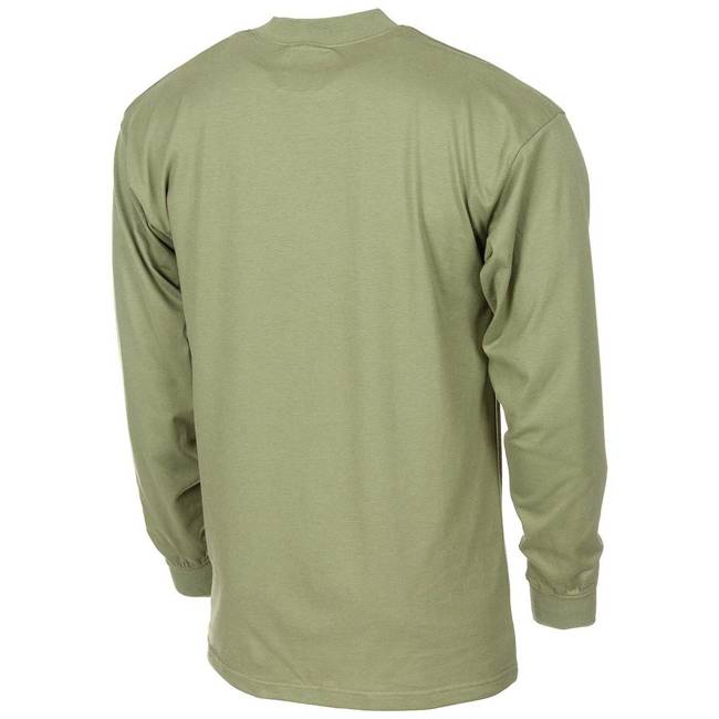 LONG SLEEVED SHIRT - OD GREEN - CZECH MILITARY SURPLUS - NEW