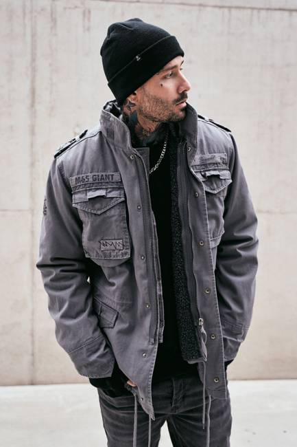 M-65 Giant jacket - CHARCOAL GREY