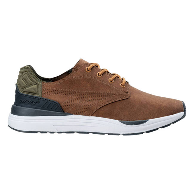 MALE ROZAN SHOES - CAMEL/KHAKI/DARK GREY - HI-TEC- MAGNUM