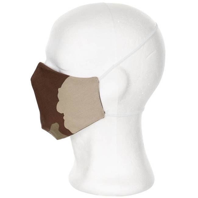 MASK FOR MOUTH AND NOSE - MFH® - DESERT CAMO 