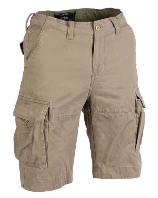 MEN'S OLIVE GREEN VINTAGE SHORTS - MIL-TEC