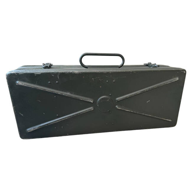 METAL BOX - CD3 KIT - MILITARY SURPLUS ROMANIAN ARMY - 52x20x12 CM