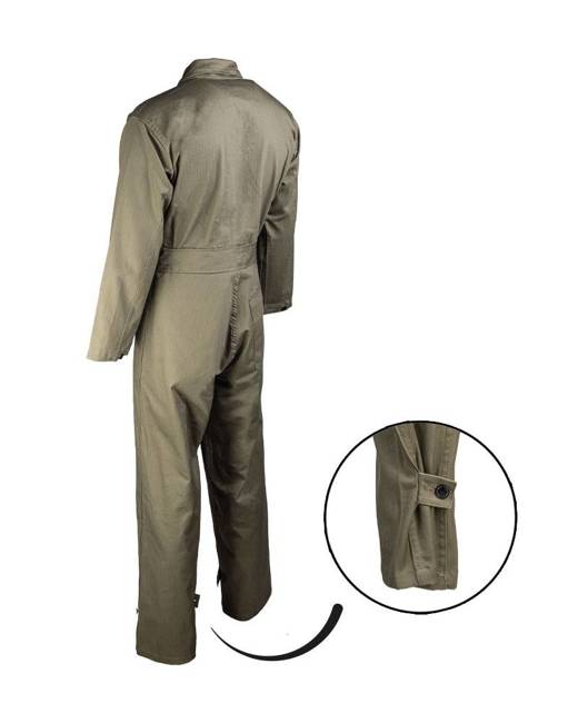 MILITARY COVERALL- REPRO AMERICAN UNIFORM HBT NO. 7 - OD - Mil-Tec®