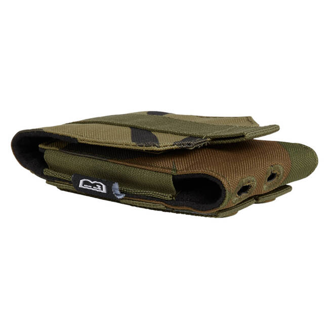 MOLLE PHONE POUCH - MEDIUM - WOODLAND - BRANDIT