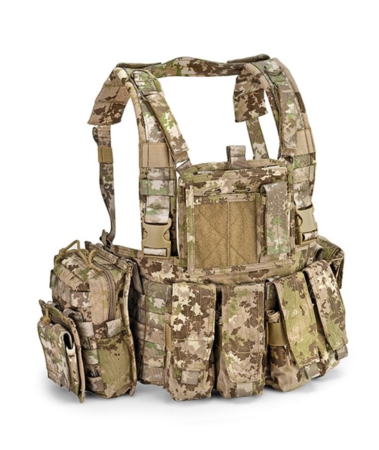 MOLLE RECON CHEST RIG, ARMOR VEST - DEFCON 5® - MULTILAND®