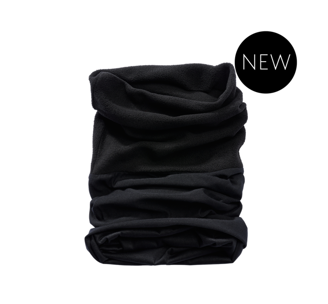 MULTIFUNCTIONAL HEADBAND - FLEECE - BLACK - BRANDIT