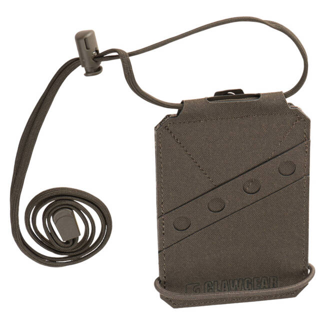 MULTIFUNCTIONAL ID CARDHOLDER - RAL7013 - CLAWGEAR