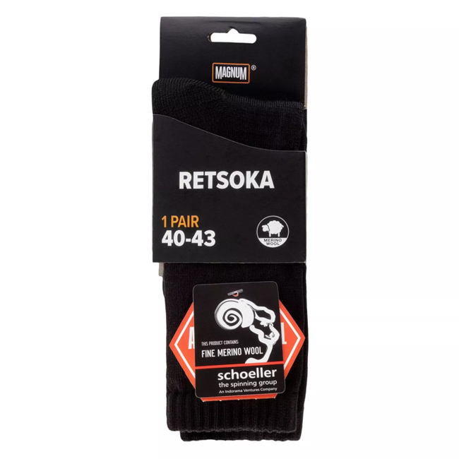 Magnum Retsoka Socks - Black/Forged iron 