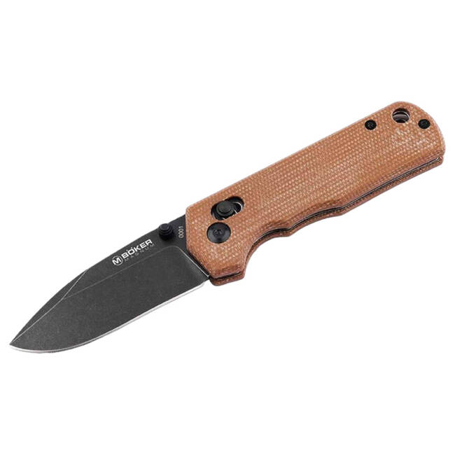 "Magnum Rockstub Brown Micarta" POCKET KNIFE - MAGNUM BY BOKER