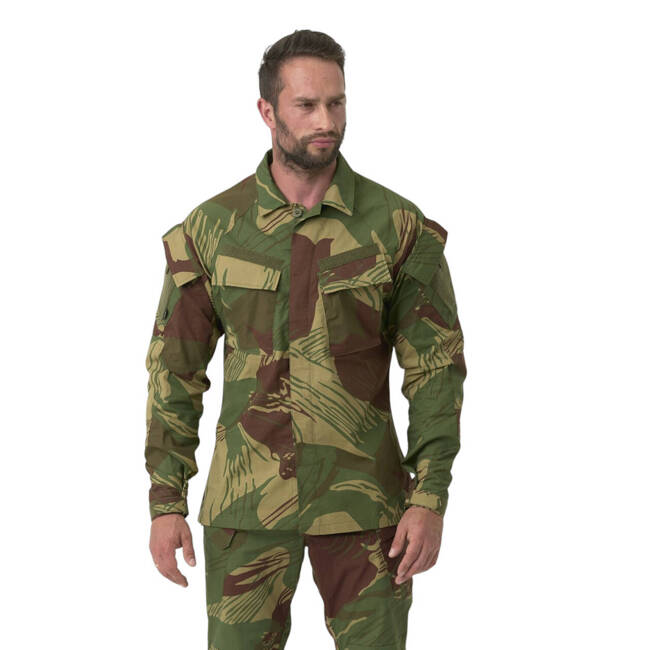 Modern uniform shirt - Raid - Polycotton Stretch Ripstop - Tiger Stripe Camo - Helikon-Tex