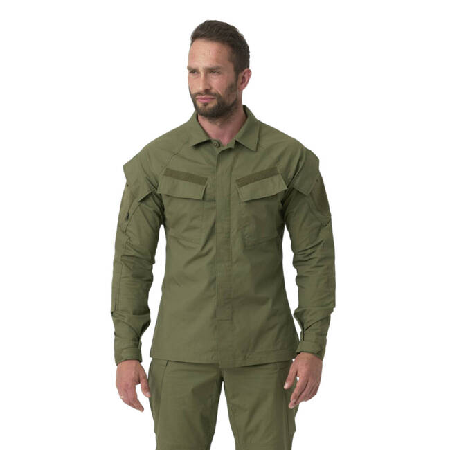 Modern uniform shirt - Raid - Polycotton Stretch Ripstop - Tiger Stripe Camo - Helikon-Tex