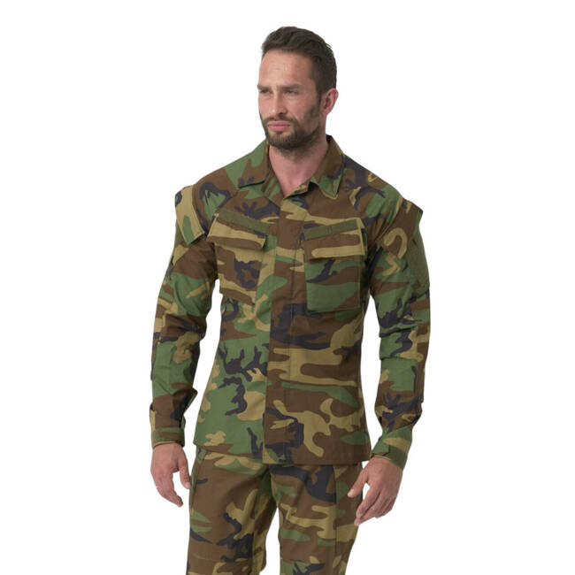 Modern uniform shirt - Raid - Polycotton Stretch Ripstop - Tiger Stripe Camo - Helikon-Tex