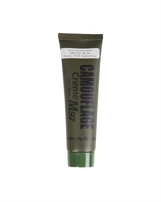 NATO FACE CAMOUFLAGE PAINT - 30 GRAMS TUBE - Mil-Tec® - GREEN