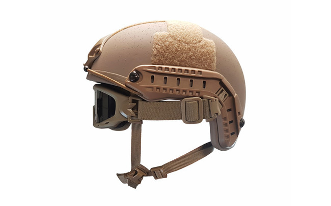 NERVE ARC Rail Attachment System RAS Strap for Helmets, Tan