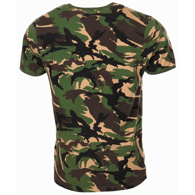 NL T-SHIRT - CAMOUFLAGE - MILITARY SURPLUS - USED