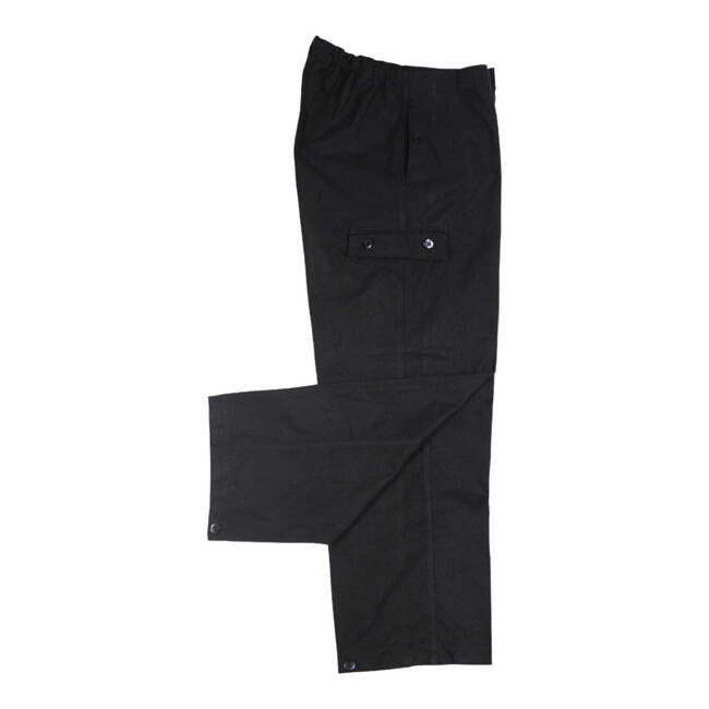 NVA WORK PANTS - BLACK - MILITARY SURPLUS - USED