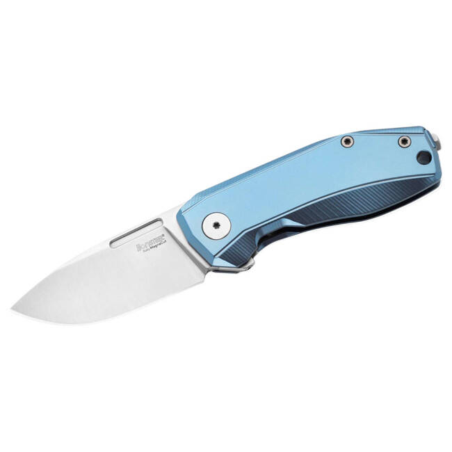 "Nano Titanium Blue" POCKET KNIFE - LionSteel