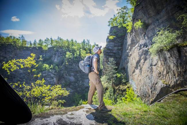 OUTDOOR TACTICAL PANTS - OTP® - VERSASTRETCH® - Helikon-Tex® - ADAPTIVE GREEN