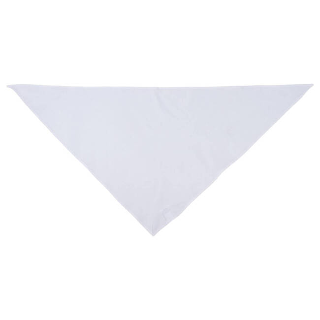 Original triangular scarf - 105 x 50 cm - British Army Military Surplus - White - Like new