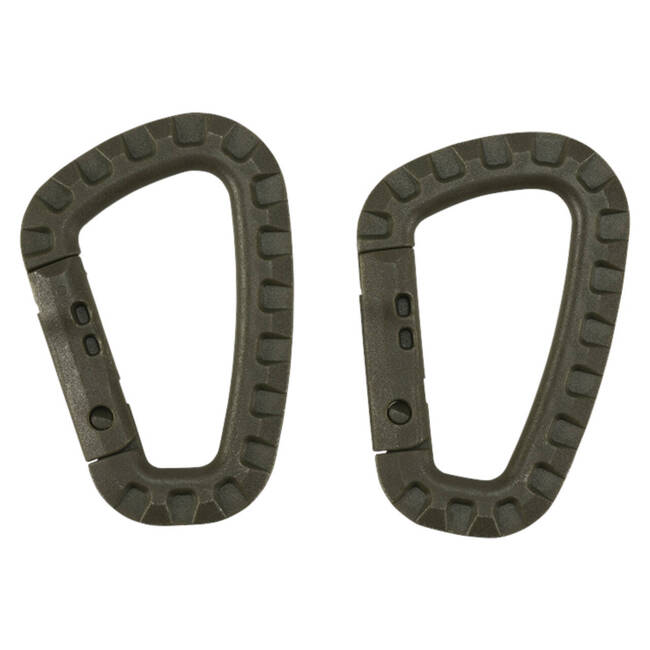 PACK OF 2 CARBINERS - OLIVE - BRANDIT