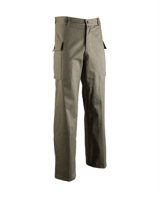 PANTS - REPRO AMERICAN UNIFORM HBT NO. 7 - OD - Mil-Tec®