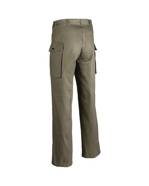 PANTS - REPRO AMERICAN UNIFORM HBT NO. 7 - OD - Mil-Tec®