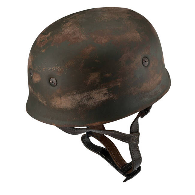 PARATROOPER HELMET - GERMAN ARMY MILITARY SURPLUS - REPRO - USED