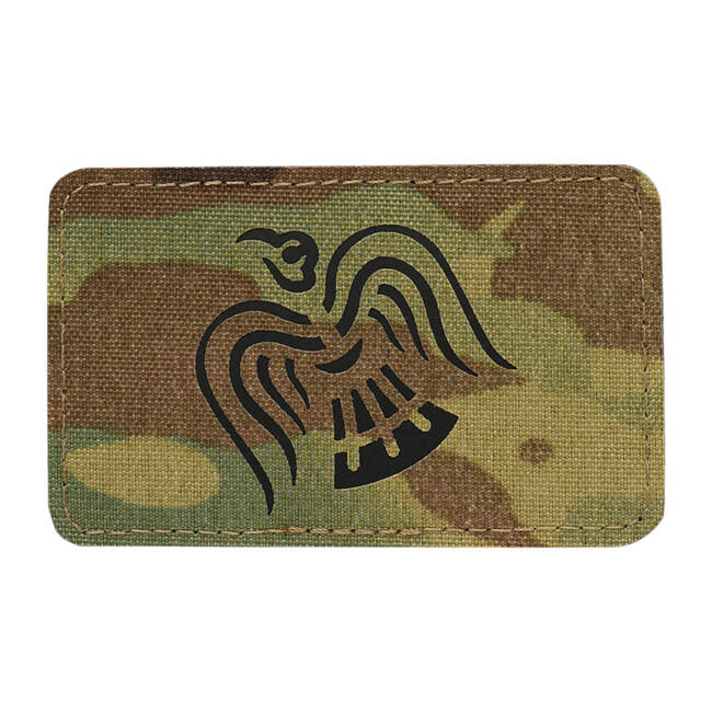 PATCH RAVEN FLAG LASER CUT - MULTICAM/BLACK - M-TAC