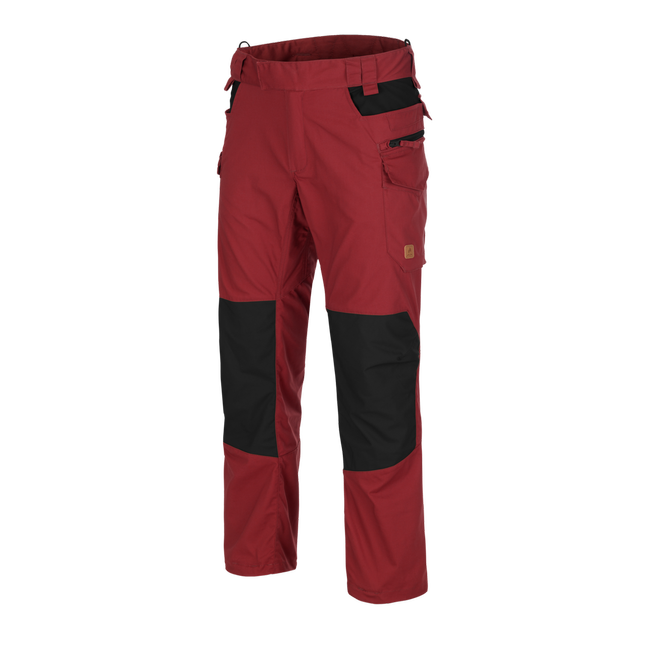 PILGRIM PANTS® - DuraCanvas® - Helikon-Tex® - CRIMSON SKY/BLACK