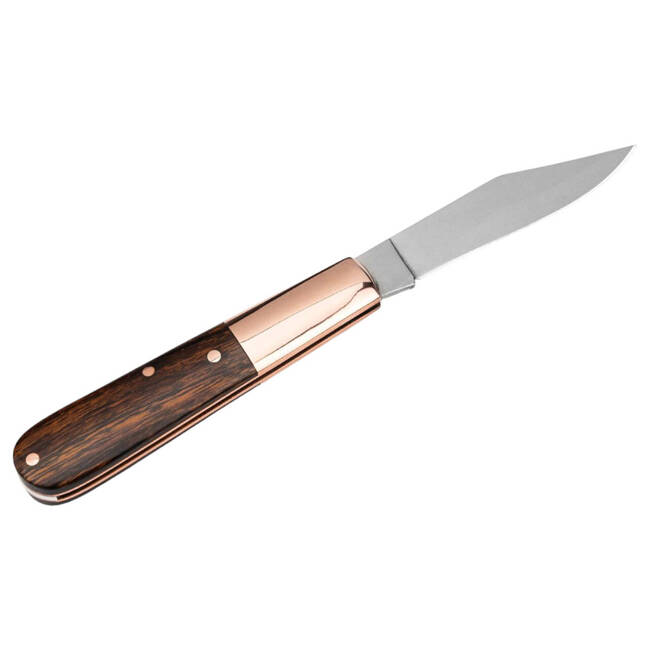 POCKET KNIFE - BARLOW INTEGRAL DESERT IRONWOOD - BROWN 