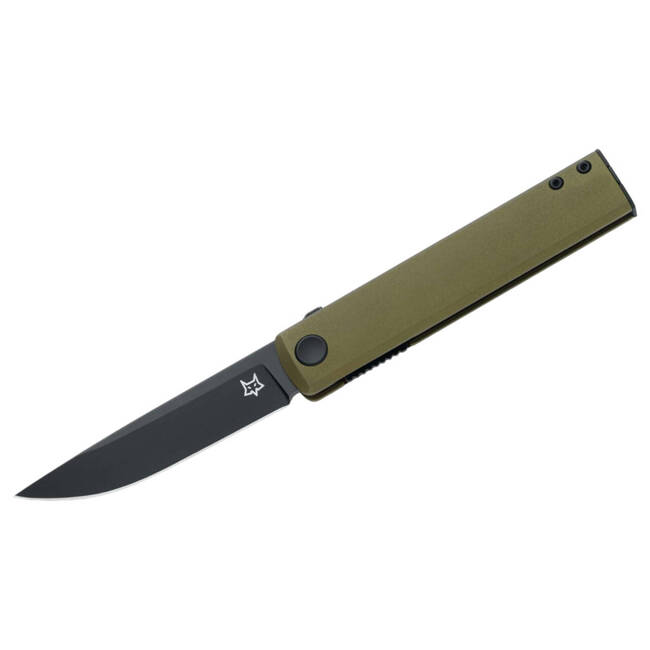 POCKET KNIFE CHNOPS ALUMINIUM GREEN - FOX KNIVES