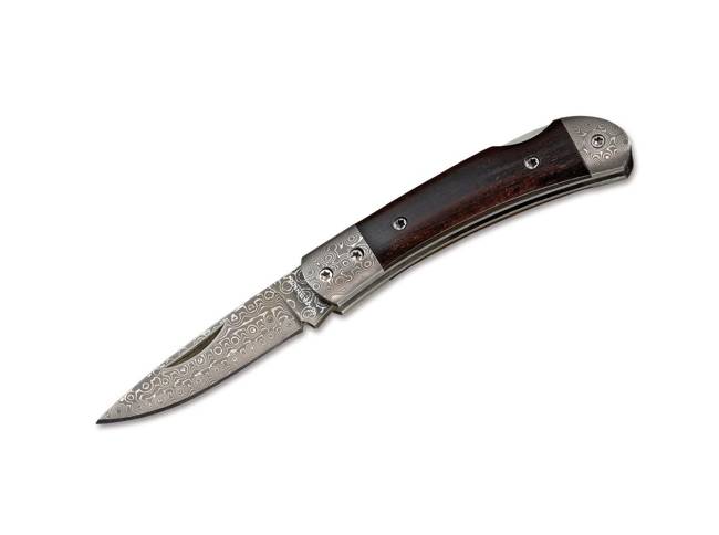 POCKET KNIFE DAMASCUS COUNTESS -  MAGNUM BY BOKER