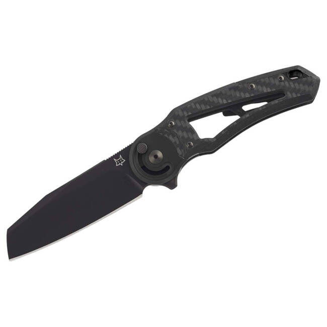 POCKET KNIFE METAMORPHOSIS WHARNCLIFFE M390 CF BLACK PVD - FOX KNIVES