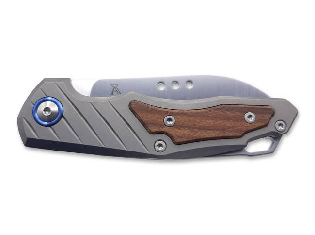 POCKET KNIFE ROOT TITANIUM SANTOS MICARTA - MKM