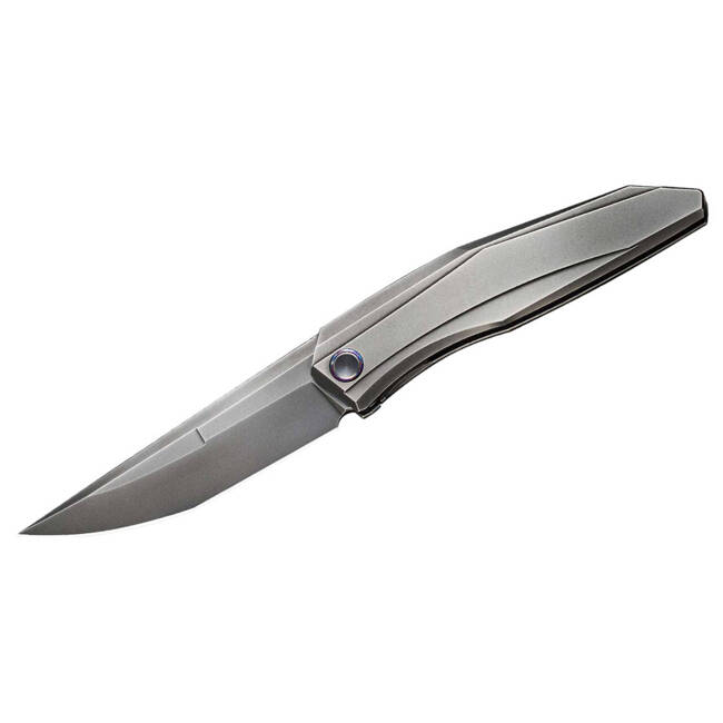 POCKET KNIFE "WE Knife Cybernetic Titanium Grey" - Böker