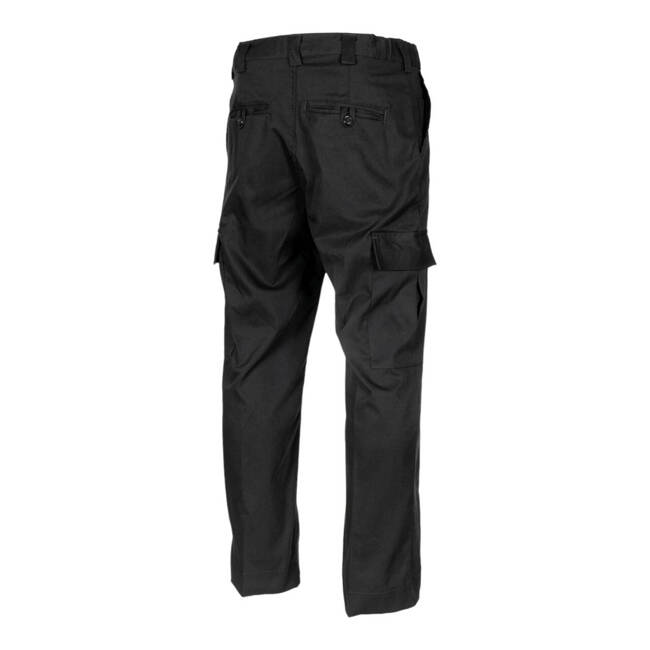 POLICE PANTS FOR MEN - BLACK - MILITARY SURPLUS FROM BRITISH ARMY - LIKE NEW