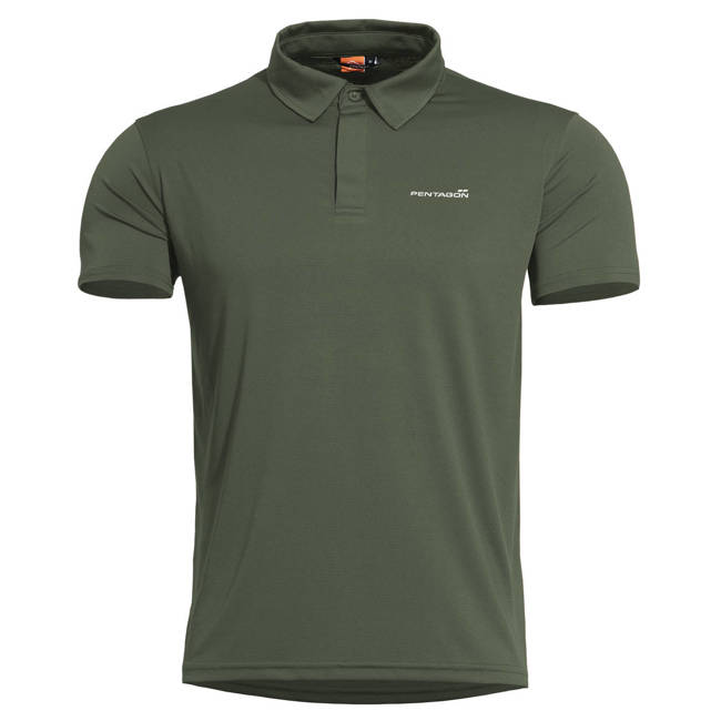 POLO SHIRT - "NOTUS" - PENTAGON® - OLIVE GREEN