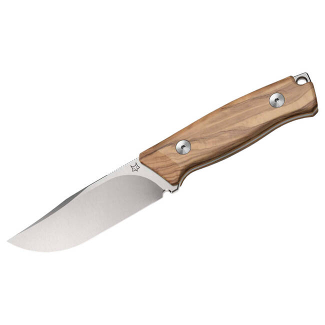 RECEIVER OLIVE WOOD FIXED BLADE KNIFE - FOX KNIVES