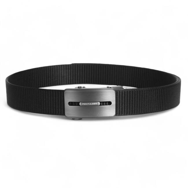 REGAL BELT - STL - 35 MM - BLACK - PENTAGON