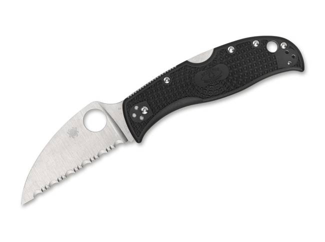 ROCKJUMPER SERRATED POCKET KNIFE - SPYDERCO