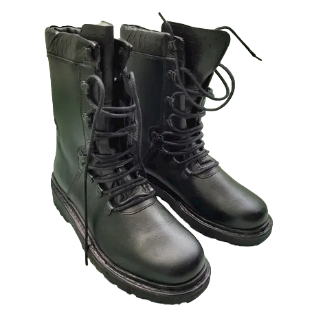 ROMANIAN MILITARY ”UNIQUE” BOOTS - BLACK - LIKE NEW