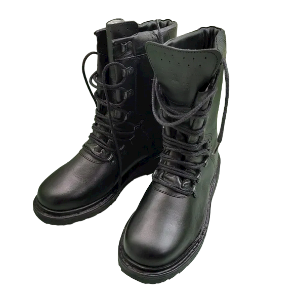 ROMANIAN MILITARY ”UNIQUE” BOOTS - BLACK - LIKE NEW